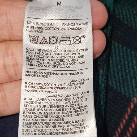 Old Navy Womens Matching Printed Thermal-Knit One-Piece Pajamas size Midium - Picture 9 of 9